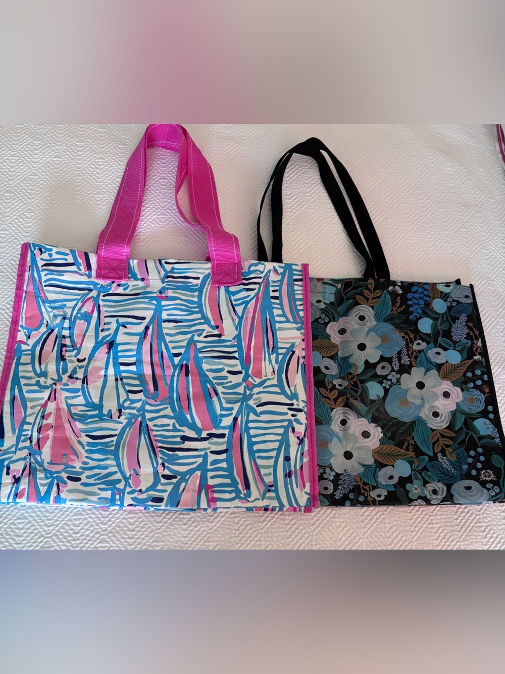LILLY PULITZER & RIFLE PAPER CO TOTES